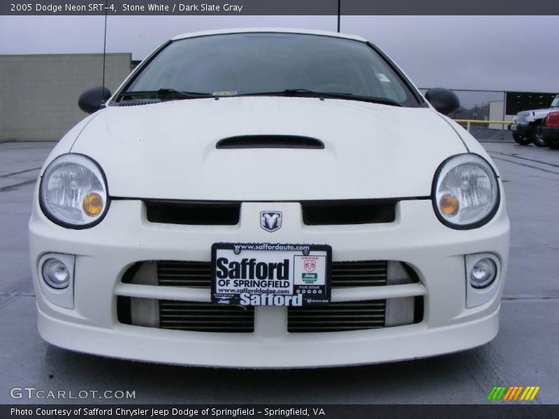 Stone White / Dark Slate Gray 2005 Dodge Neon SRT-4