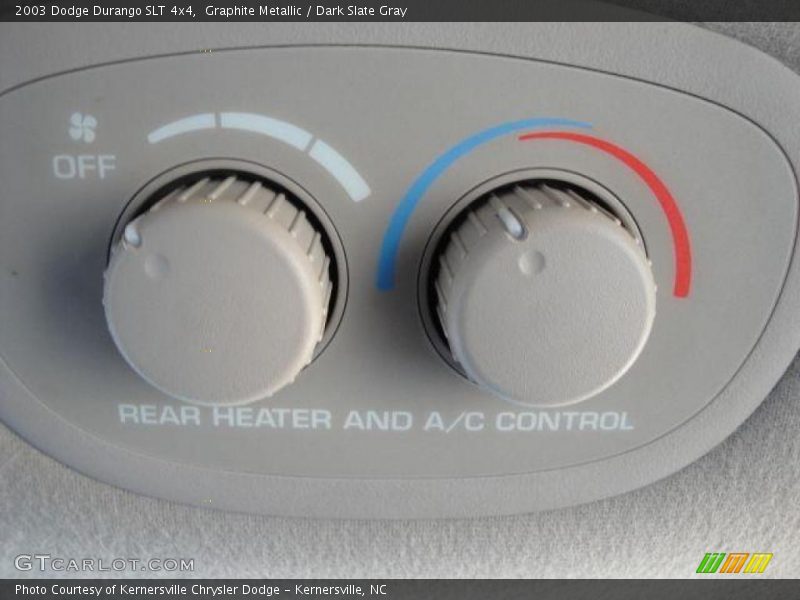 Graphite Metallic / Dark Slate Gray 2003 Dodge Durango SLT 4x4