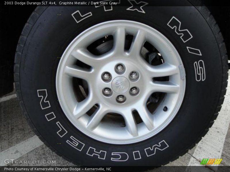 Graphite Metallic / Dark Slate Gray 2003 Dodge Durango SLT 4x4