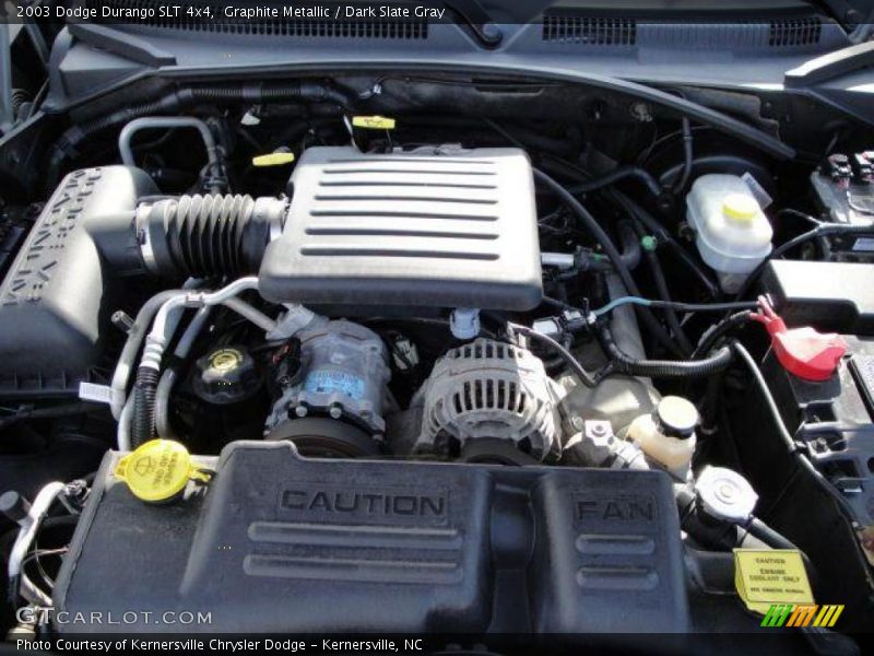 Graphite Metallic / Dark Slate Gray 2003 Dodge Durango SLT 4x4