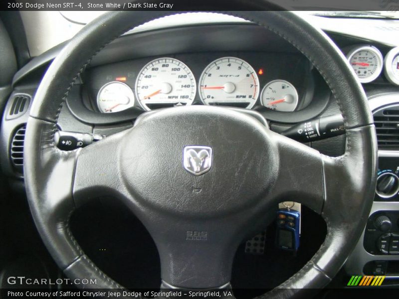 Stone White / Dark Slate Gray 2005 Dodge Neon SRT-4