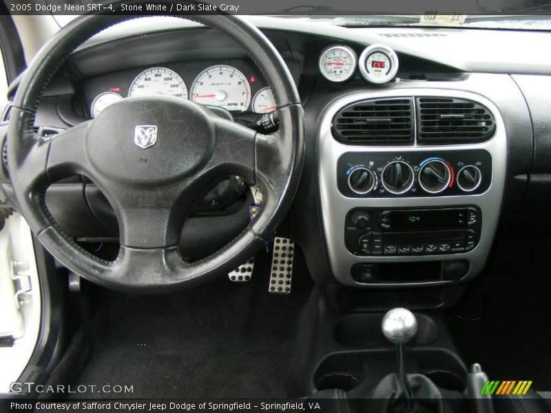 Stone White / Dark Slate Gray 2005 Dodge Neon SRT-4