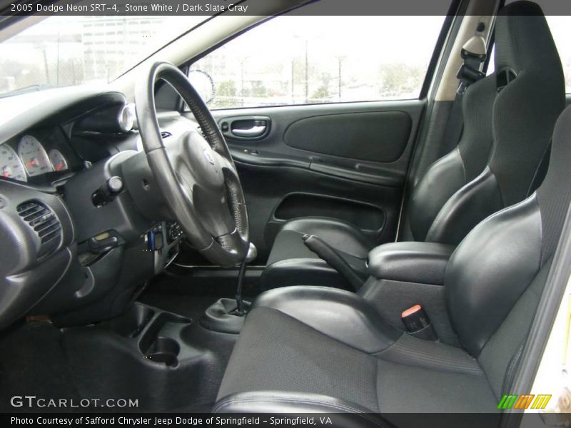 Stone White / Dark Slate Gray 2005 Dodge Neon SRT-4
