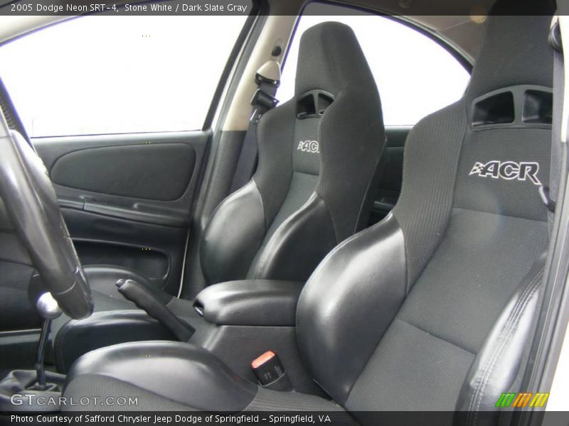 Stone White / Dark Slate Gray 2005 Dodge Neon SRT-4