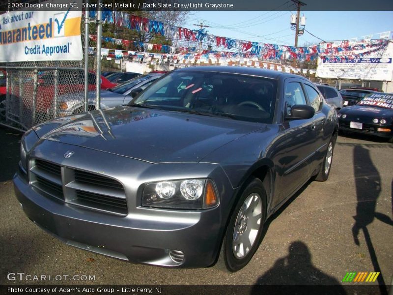 Silver Steel Metallic / Dark Slate Gray/Light Graystone 2006 Dodge Charger SE