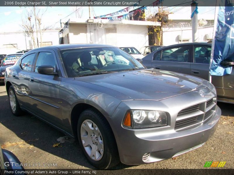 Silver Steel Metallic / Dark Slate Gray/Light Graystone 2006 Dodge Charger SE
