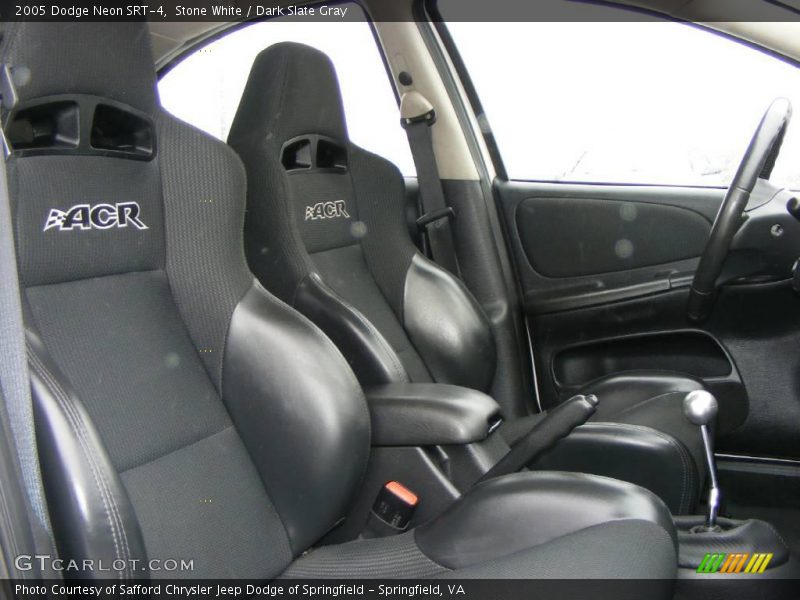 Stone White / Dark Slate Gray 2005 Dodge Neon SRT-4