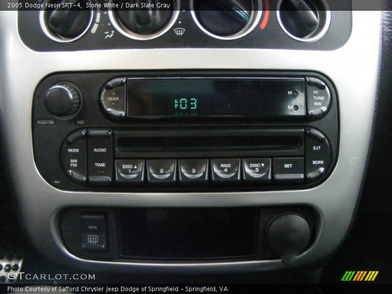 Stone White / Dark Slate Gray 2005 Dodge Neon SRT-4