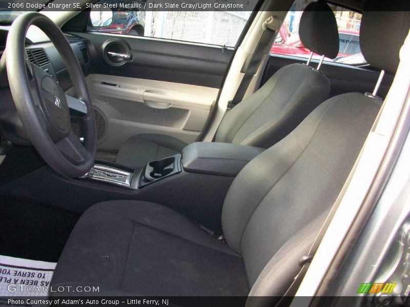 Silver Steel Metallic / Dark Slate Gray/Light Graystone 2006 Dodge Charger SE