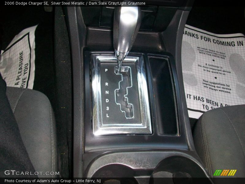 Silver Steel Metallic / Dark Slate Gray/Light Graystone 2006 Dodge Charger SE