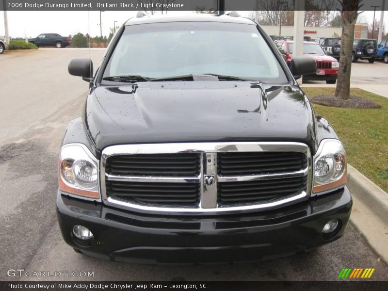 Brilliant Black / Light Graystone 2006 Dodge Durango Limited