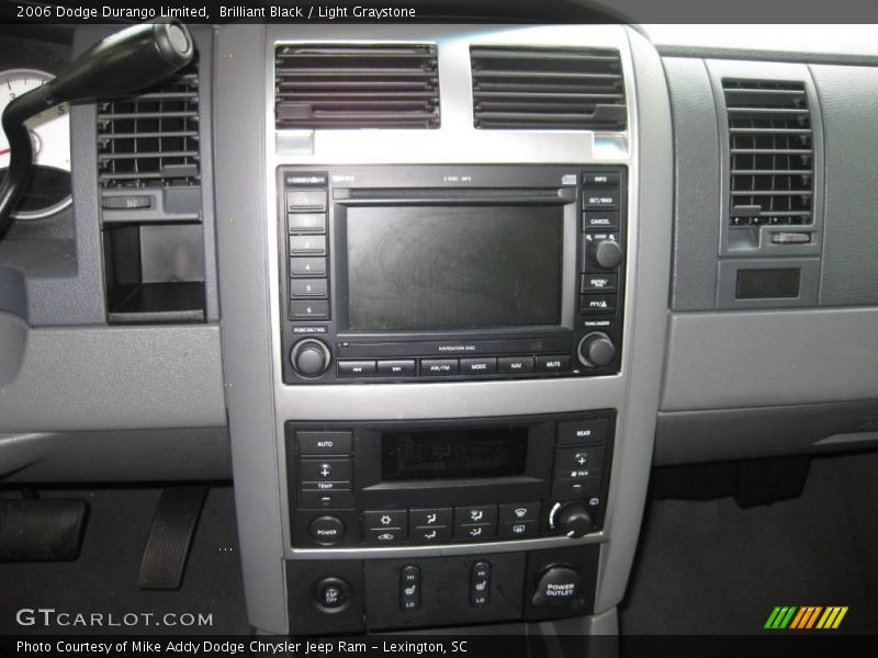 Brilliant Black / Light Graystone 2006 Dodge Durango Limited