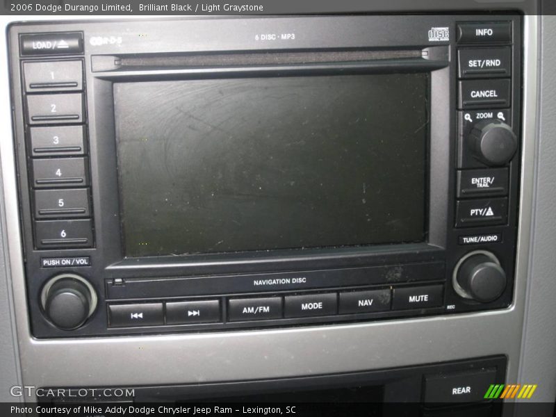 Brilliant Black / Light Graystone 2006 Dodge Durango Limited