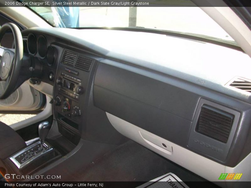 Silver Steel Metallic / Dark Slate Gray/Light Graystone 2006 Dodge Charger SE