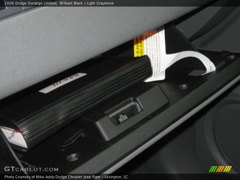 Brilliant Black / Light Graystone 2006 Dodge Durango Limited
