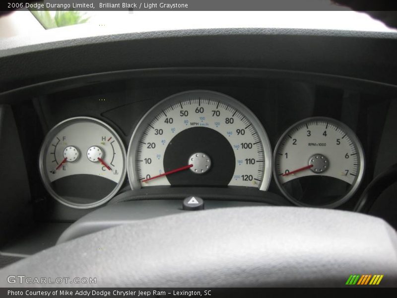 Brilliant Black / Light Graystone 2006 Dodge Durango Limited
