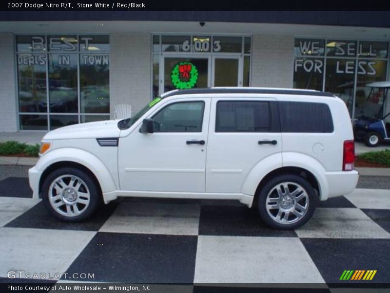 Stone White / Red/Black 2007 Dodge Nitro R/T