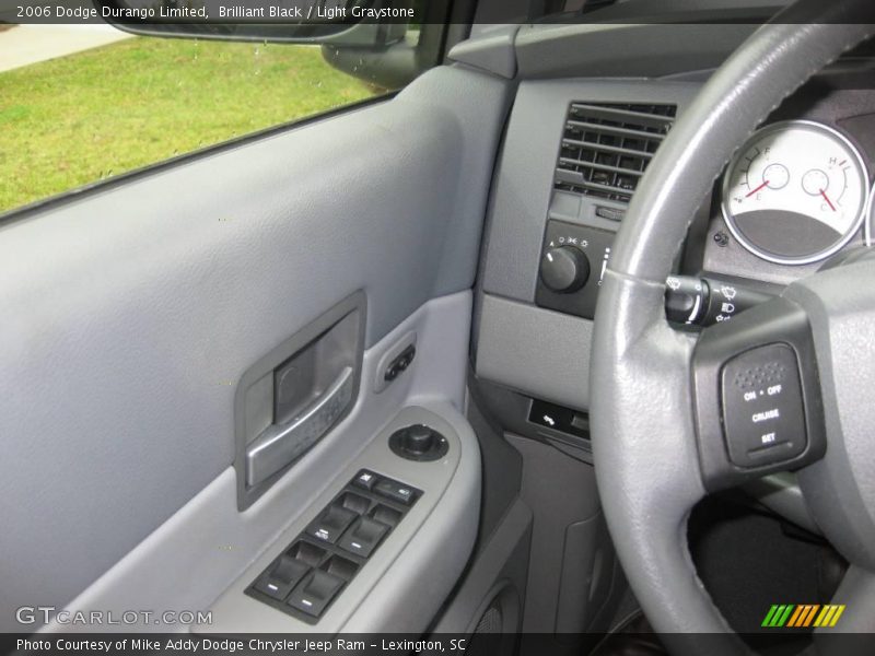 Brilliant Black / Light Graystone 2006 Dodge Durango Limited