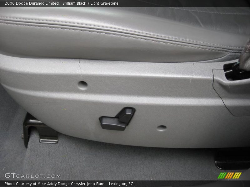 Brilliant Black / Light Graystone 2006 Dodge Durango Limited