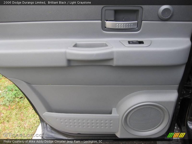 Brilliant Black / Light Graystone 2006 Dodge Durango Limited
