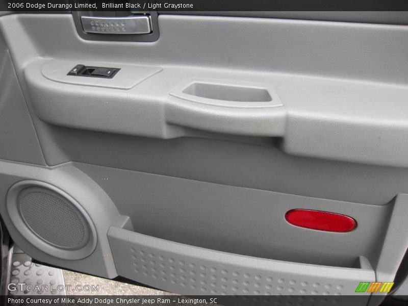 Brilliant Black / Light Graystone 2006 Dodge Durango Limited
