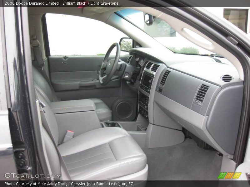 Brilliant Black / Light Graystone 2006 Dodge Durango Limited