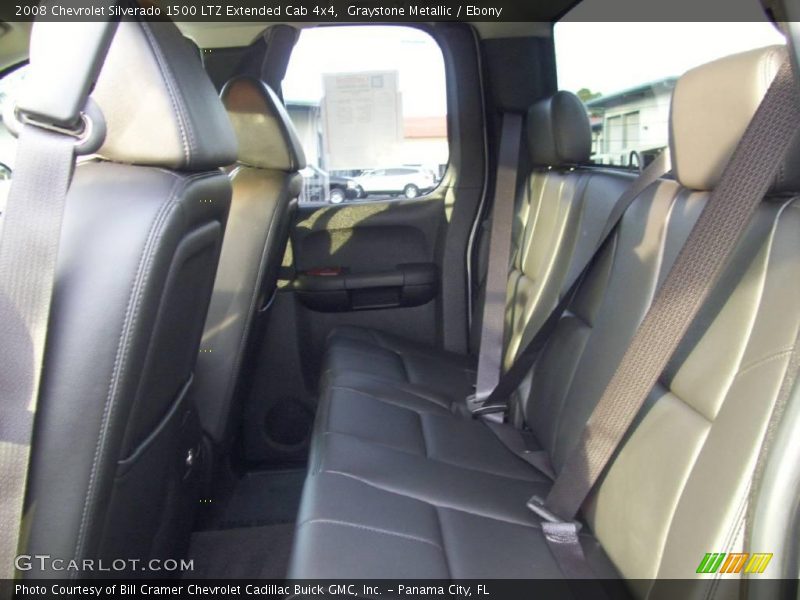 Graystone Metallic / Ebony 2008 Chevrolet Silverado 1500 LTZ Extended Cab 4x4