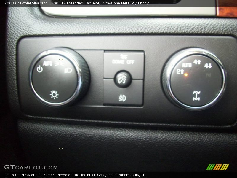 Graystone Metallic / Ebony 2008 Chevrolet Silverado 1500 LTZ Extended Cab 4x4
