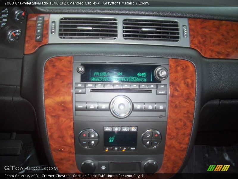 Graystone Metallic / Ebony 2008 Chevrolet Silverado 1500 LTZ Extended Cab 4x4