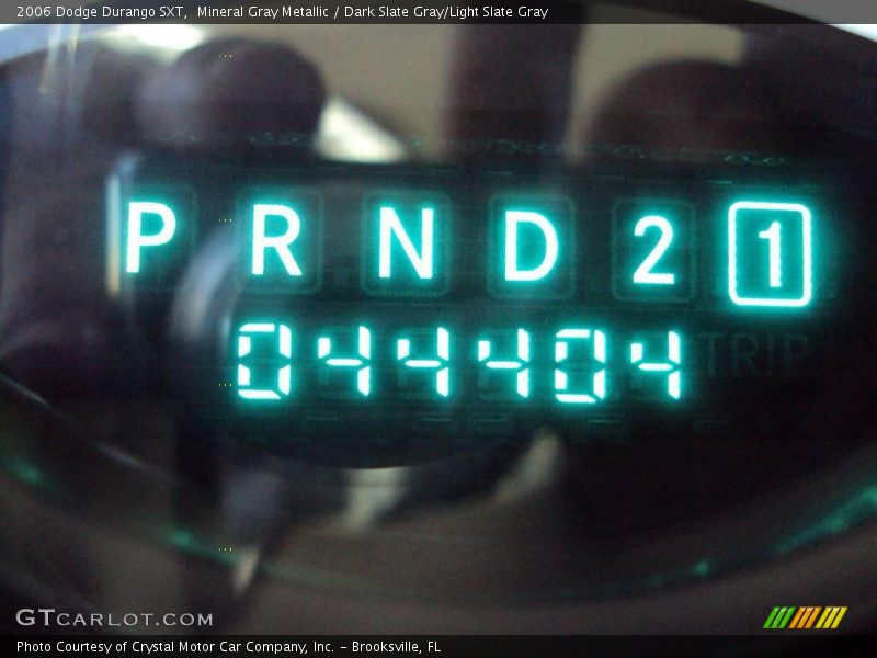 Mineral Gray Metallic / Dark Slate Gray/Light Slate Gray 2006 Dodge Durango SXT