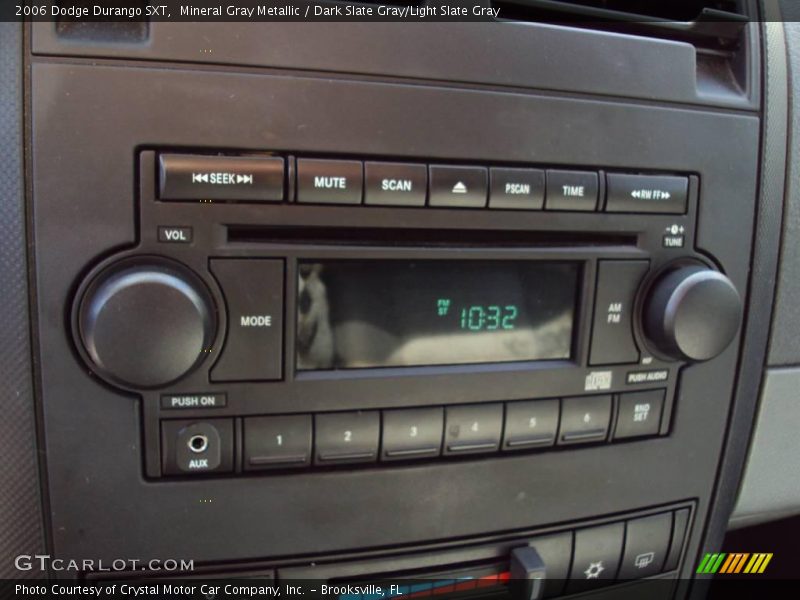 Mineral Gray Metallic / Dark Slate Gray/Light Slate Gray 2006 Dodge Durango SXT