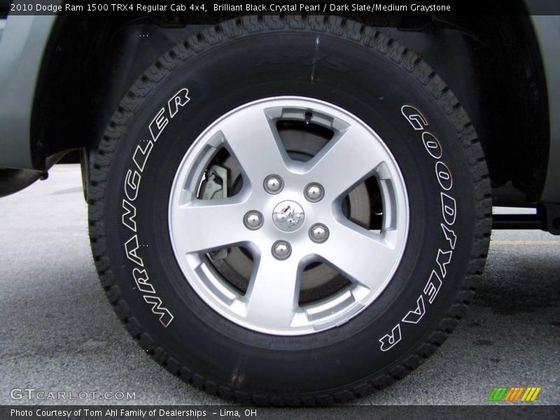 Brilliant Black Crystal Pearl / Dark Slate/Medium Graystone 2010 Dodge Ram 1500 TRX4 Regular Cab 4x4