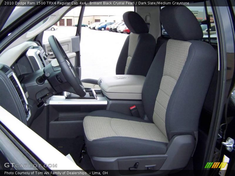 Brilliant Black Crystal Pearl / Dark Slate/Medium Graystone 2010 Dodge Ram 1500 TRX4 Regular Cab 4x4