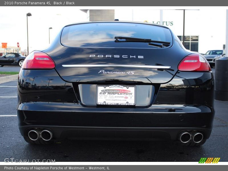 Black / Black 2010 Porsche Panamera 4S