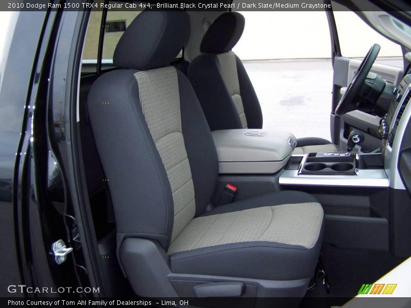 Brilliant Black Crystal Pearl / Dark Slate/Medium Graystone 2010 Dodge Ram 1500 TRX4 Regular Cab 4x4