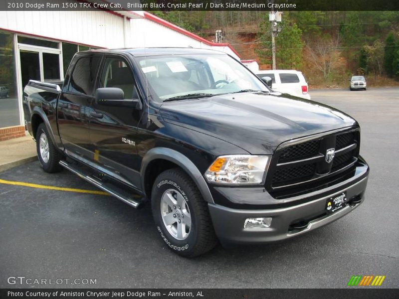 Brilliant Black Crystal Pearl / Dark Slate/Medium Graystone 2010 Dodge Ram 1500 TRX Crew Cab