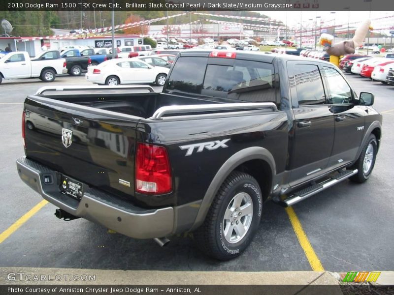 Brilliant Black Crystal Pearl / Dark Slate/Medium Graystone 2010 Dodge Ram 1500 TRX Crew Cab