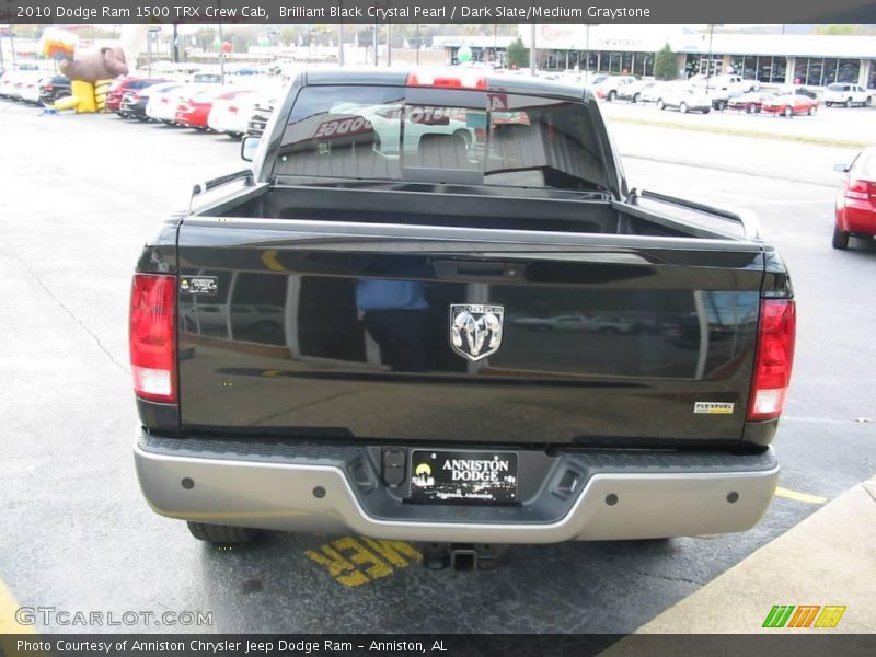 Brilliant Black Crystal Pearl / Dark Slate/Medium Graystone 2010 Dodge Ram 1500 TRX Crew Cab
