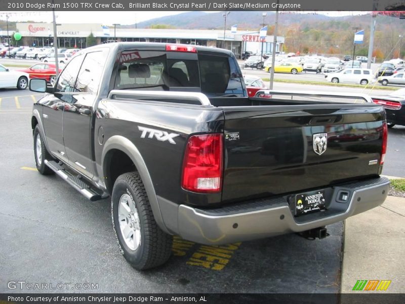 Brilliant Black Crystal Pearl / Dark Slate/Medium Graystone 2010 Dodge Ram 1500 TRX Crew Cab