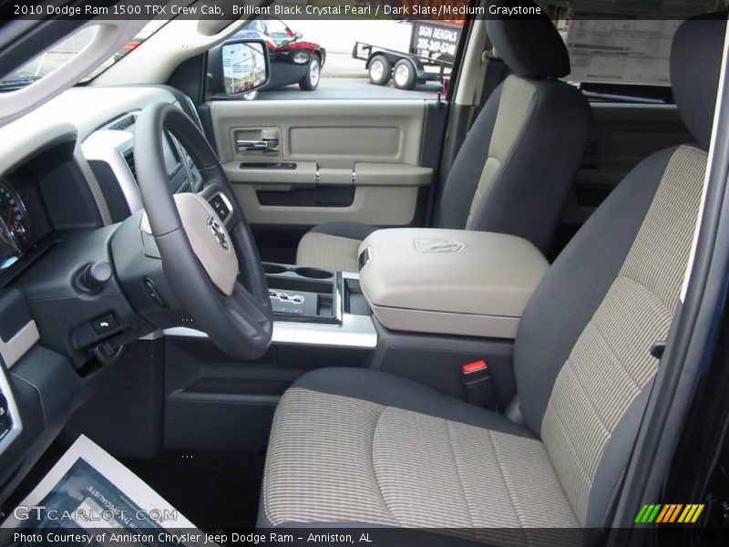 Brilliant Black Crystal Pearl / Dark Slate/Medium Graystone 2010 Dodge Ram 1500 TRX Crew Cab