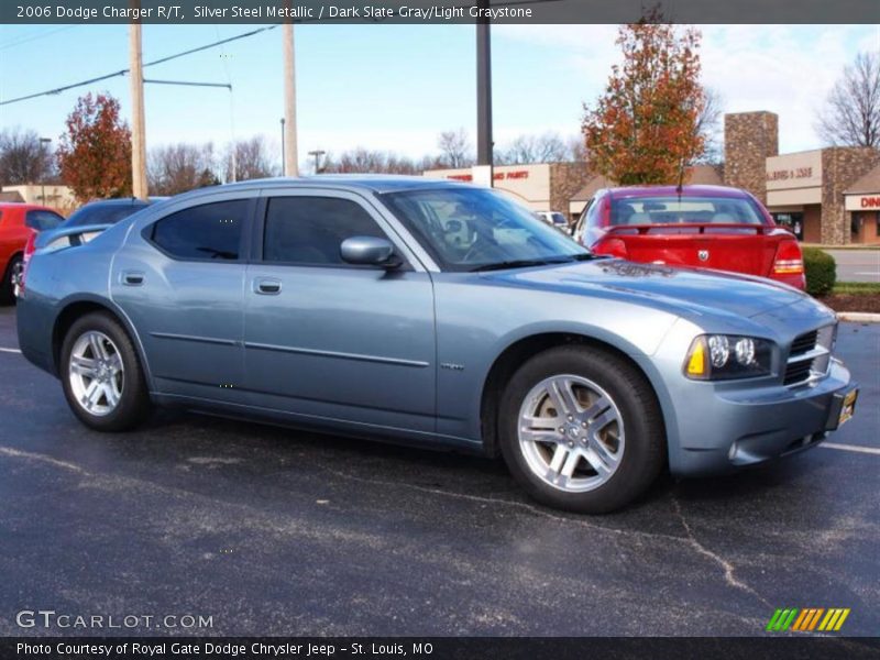 Silver Steel Metallic / Dark Slate Gray/Light Graystone 2006 Dodge Charger R/T