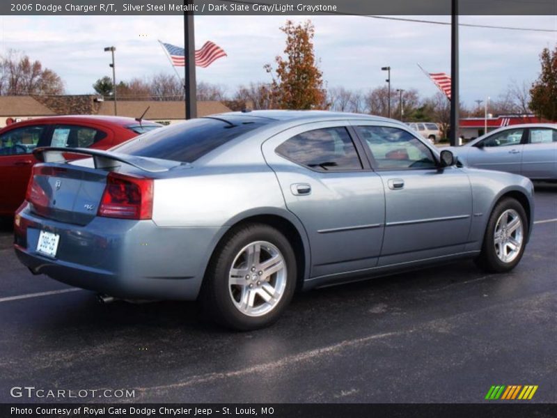 Silver Steel Metallic / Dark Slate Gray/Light Graystone 2006 Dodge Charger R/T