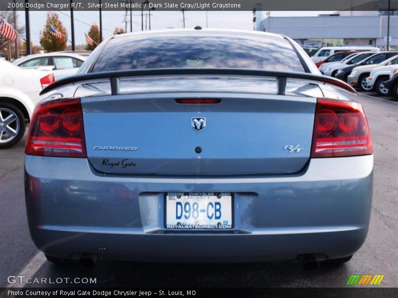 Silver Steel Metallic / Dark Slate Gray/Light Graystone 2006 Dodge Charger R/T
