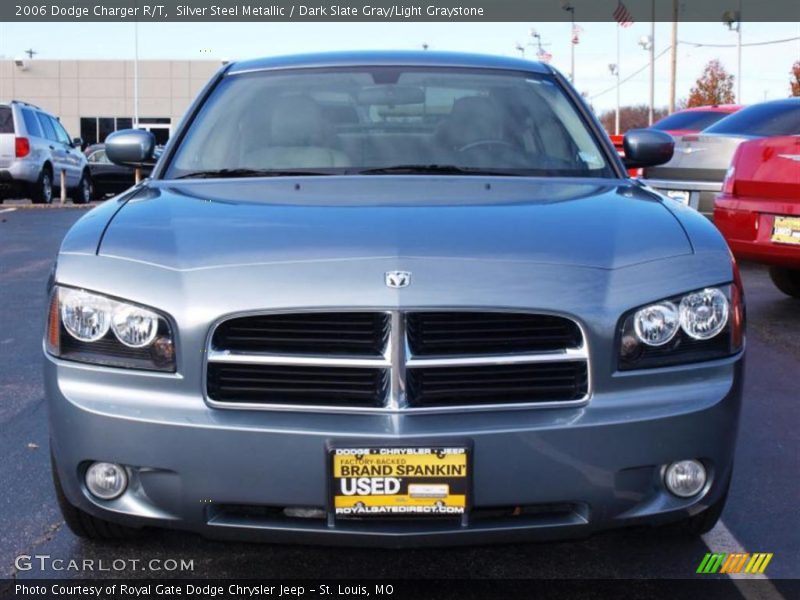 Silver Steel Metallic / Dark Slate Gray/Light Graystone 2006 Dodge Charger R/T