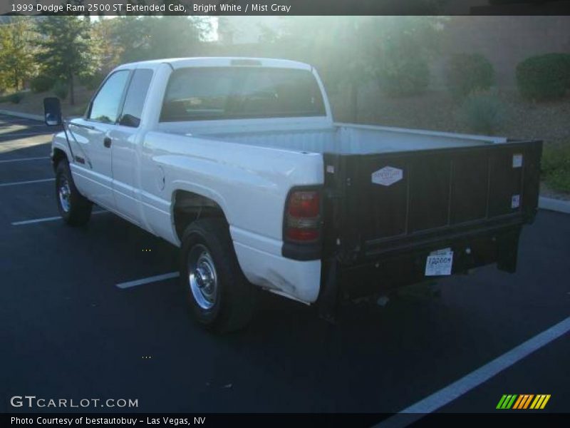 Bright White / Mist Gray 1999 Dodge Ram 2500 ST Extended Cab