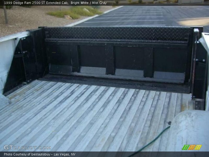 Bright White / Mist Gray 1999 Dodge Ram 2500 ST Extended Cab