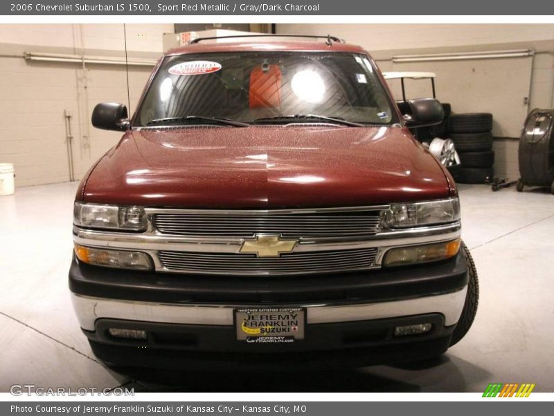 Sport Red Metallic / Gray/Dark Charcoal 2006 Chevrolet Suburban LS 1500