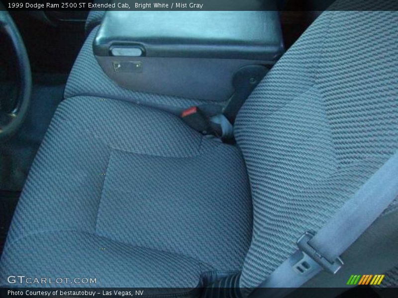 Bright White / Mist Gray 1999 Dodge Ram 2500 ST Extended Cab