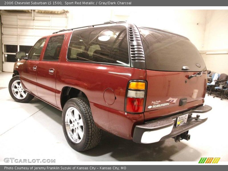 Sport Red Metallic / Gray/Dark Charcoal 2006 Chevrolet Suburban LS 1500