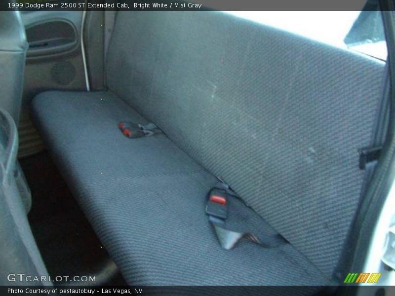 Bright White / Mist Gray 1999 Dodge Ram 2500 ST Extended Cab